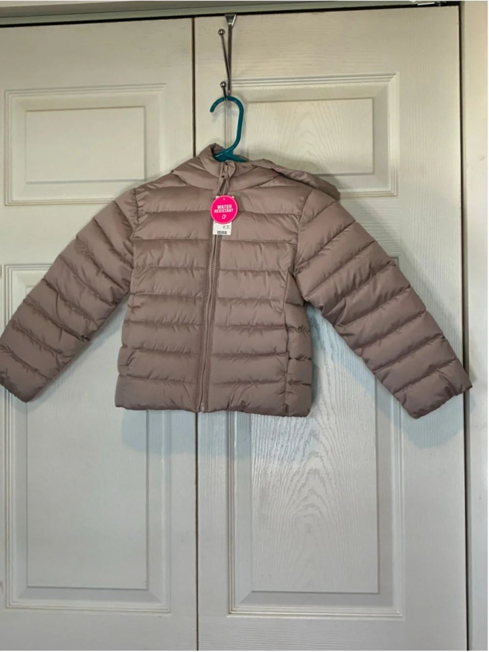 Girls The Children's Place Puffer Jacket Size 4 Beige
